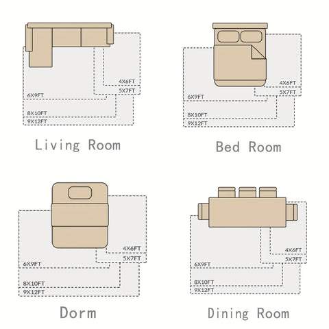 Navak Carpet White Fluffy Shaggy Non-Slip Rugs For Living Room Bedroom Nursery,Luxury Modern Plush Carpet with 4 Stickers,Room Decor Rugs