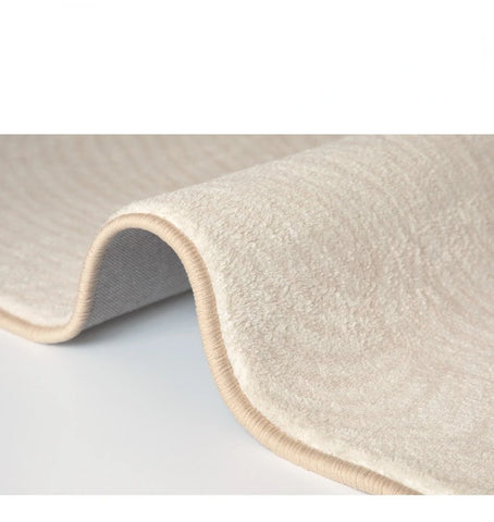 Navak-Teppich, japanische minimalistische Wohnzimmerdekoration, Plüschteppich, weiche Teppiche für Schlafzimmer, Lounge-Teppich, rutschfeste, flauschige Matte, großflächige Teppiche
