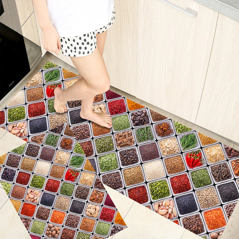 Navak Teppich, moderne Küchenmatte, Hauseingangs-Fußmatte, Flur, Schlafzimmer, Wohnzimmer, Dekoration, Bodenteppich, Balkon, Badezimmer, rutschfest, langer Teppich