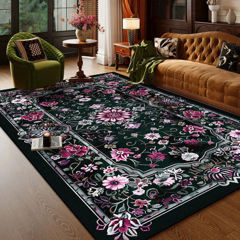 Navak Carpet Persian Style Living Room Carpet Luxury Decoration Sofa Area Fluffy Soft Rugs Home Room Non-slip Washable Mat Floor