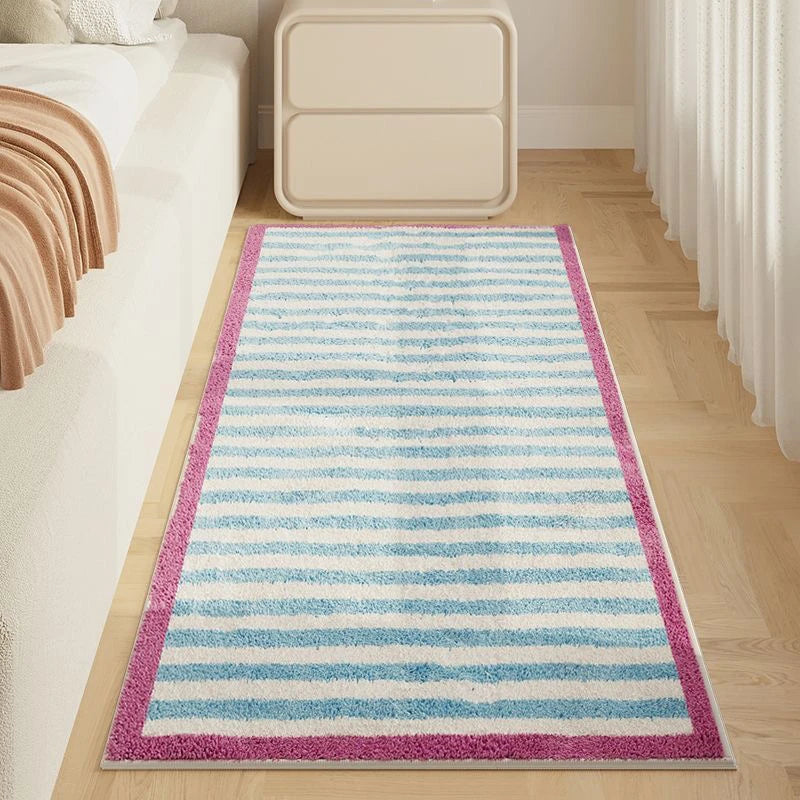 Navak Carpet Exklusiver Picksins Frischer Kaschmir-Imitat-Teppich, Isolierung, pflegeleicht, Schlafzimmer, Bettdecke, Garderobenteppich, Badezimmer-Fußmatte, Heimdekoration