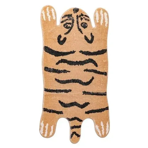 Navak Teppich Teppich für Wohnzimmer Tiger Leopard Print Plüsch Schlafzimmer Nacht Matten Hause Dekoration Cartoon Flauschigen Teppiche Ковер Tapis Tapete 러그