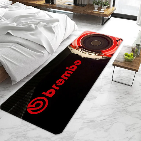 Navak Carpet B-Brembo Non-Slip Washable Doormat Entrance Floor Mat for Kitchen Living Room Hallway Bathroom Bath Home Decor Carpet
