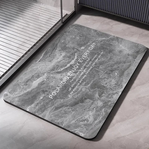 Navak Carpet Super saugfähiger Badezimmerteppich, Badematte, Bodenfußmatten, schnelltrocknend, rutschfeste Duschunterlage, Toilettenteppich, waschbar