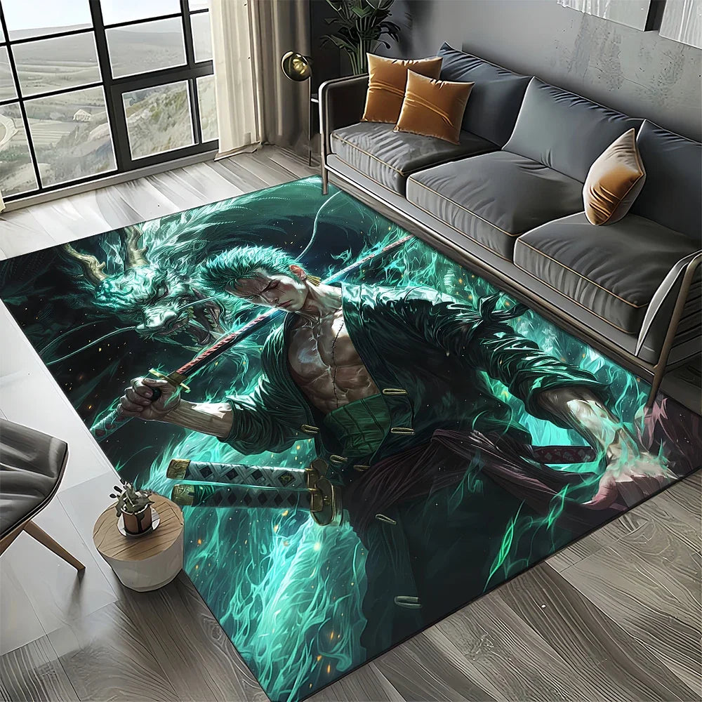 Navak Carpet 27 Style New One PIECE-E Anime Cartoon Rug Carpet for Living Room Bedroom Home Decor,Floor Mat Non-slip for Sofa Doormat Kids