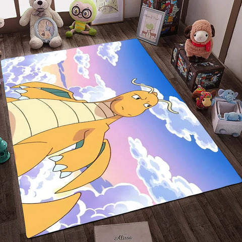 Navak Carpet Daily Picks Cartoon Anime Pokemon Teppich Bodenmatte Gengar Lucario Wohnzimmer Badezimmer Nachttisch Teppich Home Decor