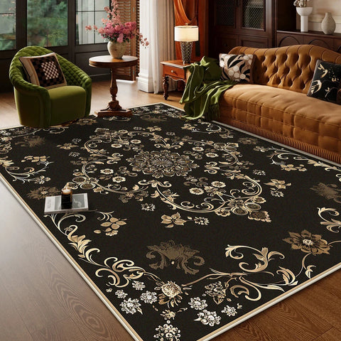 Navak Carpet Persian Style Living Room Carpet Luxury Decoration Sofa Area Fluffy Soft Rugs Home Room Non-slip Washable Mat Floor