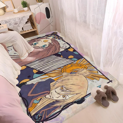 Navak Teppich Kamisama Kiss Lange Teppiche Nordischer Stil Home Fußmatte Badezimmer-Toilettenmatten Schlafzimmer Hotel Dekor Matte