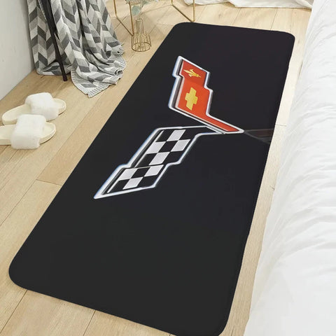 Navak Teppich Schlafzimmer Teppich T-Corvettes Wohnzimmer Boden Teppich Rutschfest Flur Küche Veranda Fußmatte Rutschfeste Fußmatte Eingangstür