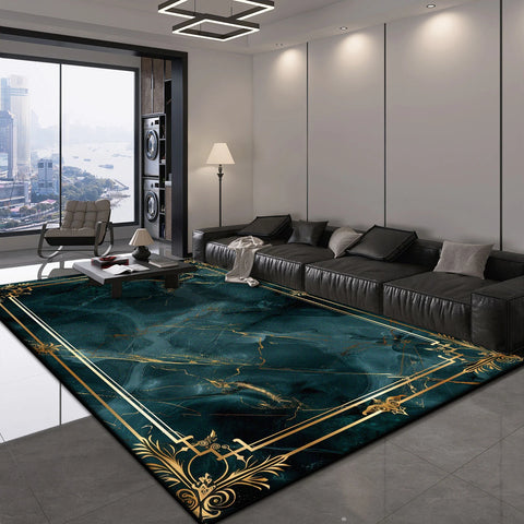 Navak Teppich Nordischer Luxusteppich Wohnzimmerdekoration Lounge Couchtische Rutschfeste große Teppiche 200x300 Faltbare weiche Matten für Schlafzimmer und Nachttische