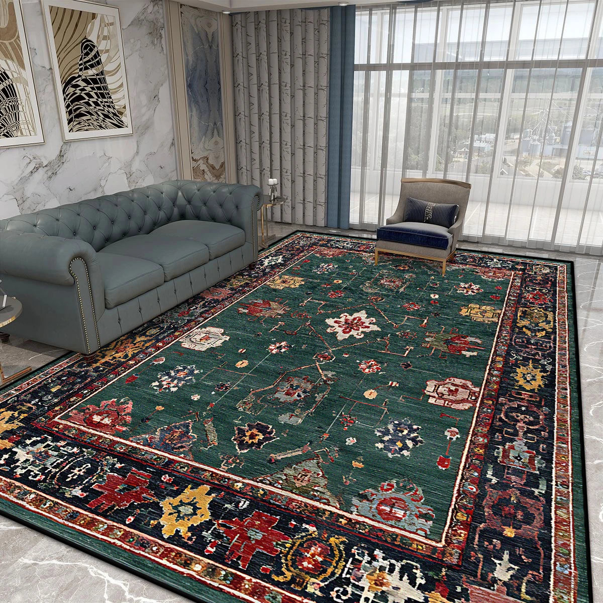 Navak Teppich, nordischer Stil, luxuriöser Wohnzimmerteppich, persische Heimdekoration, Schlafzimmer, Nachttisch, weiche Bodenmatte, Lounge, Couchtische, rutschfeste Teppiche