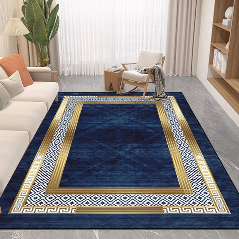 Navak-Teppich, nordischer Luxus-Teppich im Wohnzimmer, leicht zu reinigen, saugfähig, weiche Matte, rutschfeste Lounge-Dekor-Teppiche, große Zimmer-Fußmatten