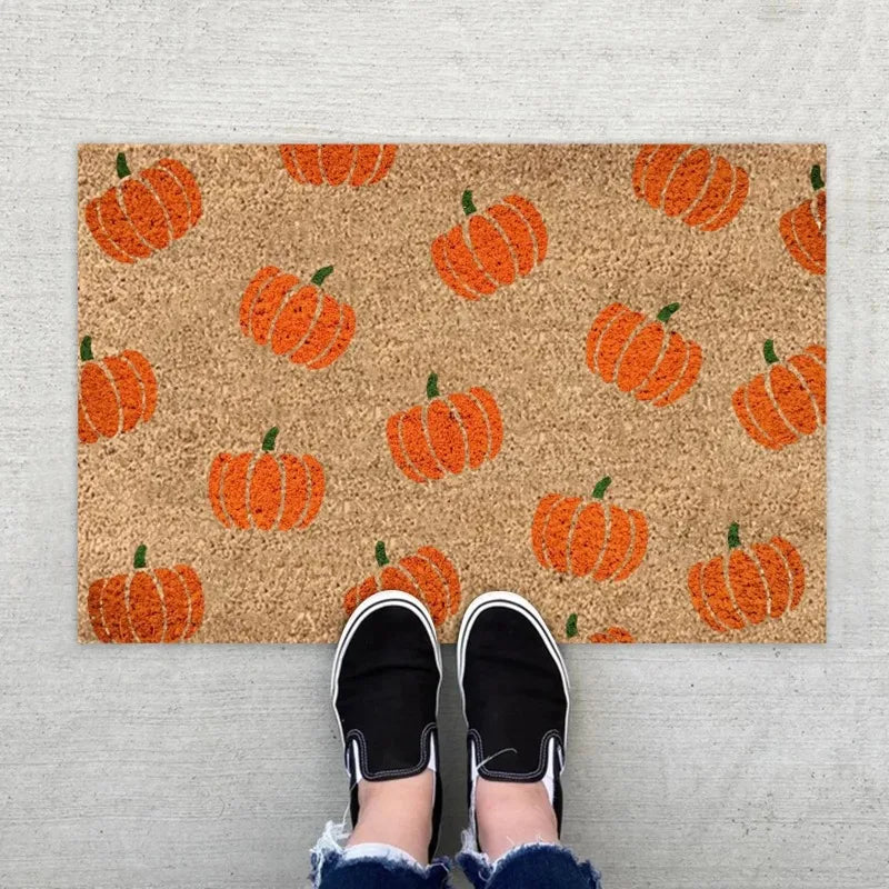 Navak Carpet Daily Picks DISNEY Sofa Herbst Willkommen Teppich Tür Kürbis Boden Herbst Jahreszeitliche Matte Thanksgiving Halloween Indoor Fuzzy Teppiche Dekorieren