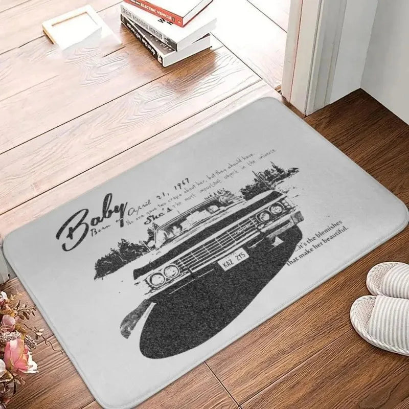 Navak Teppich Supernatural Boden Tür Bad Küche Matte Anti-Rutsch Outdoor TV Wincherter Bros Fußmatte Garten Eingang Teppich Teppich Footpad