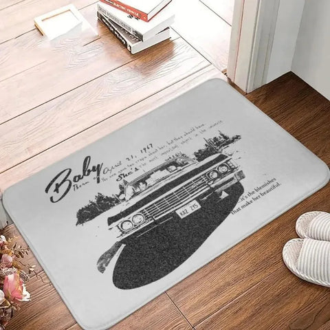 Navak Teppich Supernatural Boden Tür Bad Küche Matte Anti-Rutsch Outdoor TV Wincherter Bros Fußmatte Garten Eingang Teppich Teppich Footpad