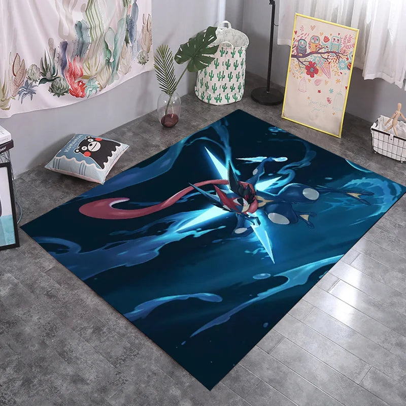 Navak Carpet Daily Picks Cartoon Anime Pokemon Teppich Bodenmatte Gengar Lucario Wohnzimmer Badezimmer Nachttisch Teppich Home Decor