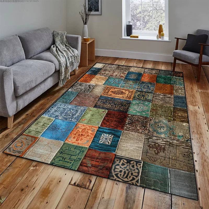 Navak Carpet Geometric Carpet Living Room 200x300 Bedroom Carpet Large Area Rugs for Home Decoration Abstract Non-slip Sofa Custom Floor Mats