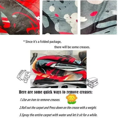 Navak Teppich MINOSO Van Gogh Kunst Fußmatte Ölgemälde Stil Teppich Bodenmatte Willkommensmatte Türmatte Eingang Küche Teppich Outdoor Teppich Anime Teppich