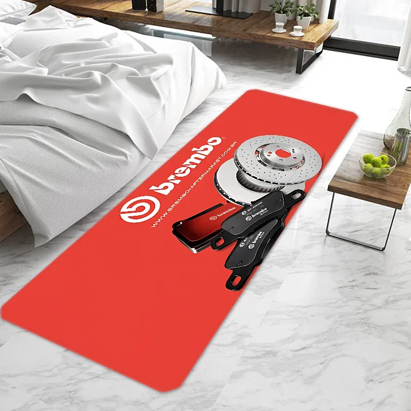 Navak Carpet B-Brembo Non-Slip Washable Doormat Entrance Floor Mat for Kitchen Living Room Hallway Bathroom Bath Home Decor Carpet