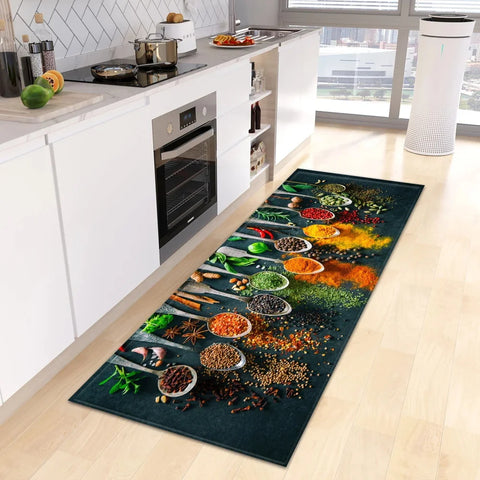 Navak Teppich, moderne Küchenmatte, Hauseingangs-Fußmatte, Flur, Schlafzimmer, Wohnzimmer, Dekoration, Bodenteppich, Balkon, Badezimmer, rutschfest, langer Teppich