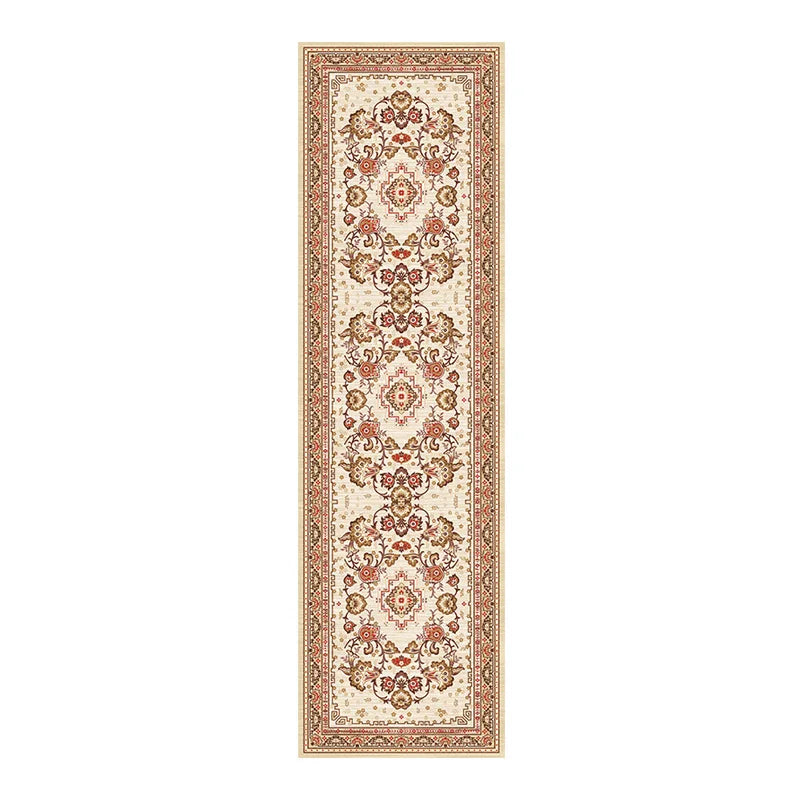 Navak Carpet Exclusive Picks Teppich aus Kaschmir im Perserstil, waschbar, faltbar, maschinenwaschbar, für Schlafzimmer, Nachttisch, Flur, Gang, Heimdekoration