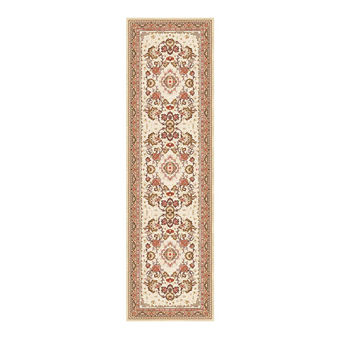 Navak Carpet Exclusive Picks Teppich aus Kaschmir im Perserstil, waschbar, faltbar, maschinenwaschbar, für Schlafzimmer, Nachttisch, Flur, Gang, Heimdekoration