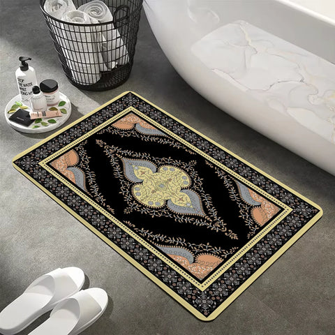 Navak Teppich Türkei Persisch Böhmische Zimmer Matten Anti-Rutsch Absorbieren Wasser Lange Streifen Kissen Schlafzimmer Matte Willkommen Fußmatte