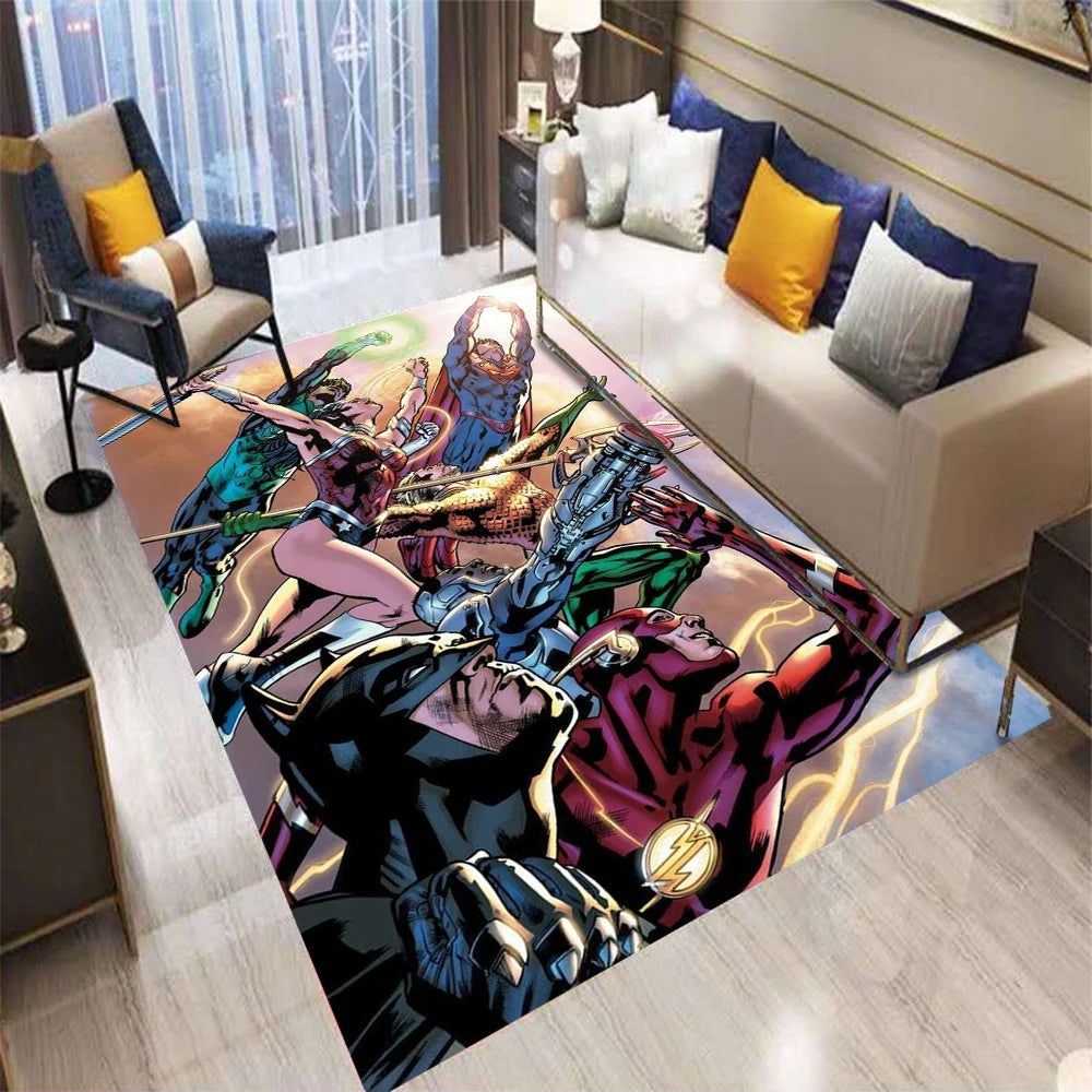 Navak Carpet Daily Picks Disney Superheld Marvel Avengers Cartoon Teppich Teppich für Schlafzimmer Wohnzimmer Home Sofa Dekoration Kinder Bodenmatte
