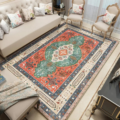 Navak Carpet Bohemian Persian Style Carpets for Living Room Morocco Bedroom Decor Carpet Large Area Rugs Lounge Rug Home Non-slip Floor Mat