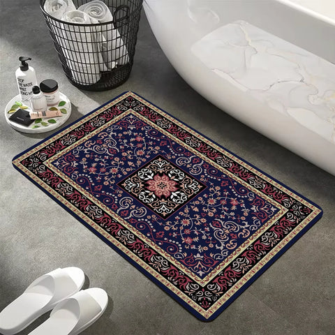Navak Teppich Türkei Persisch Böhmische Zimmer Matten Anti-Rutsch Absorbieren Wasser Lange Streifen Kissen Schlafzimmer Matte Willkommen Fußmatte