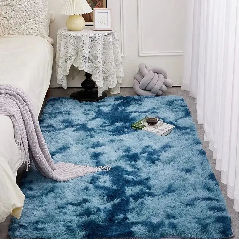 Navak Carpet Exclusive Picks Seidenwollteppiche Luxuriöser grüner Teppich Schlafzimmer voller nordischer Ins Wohnzimmer Couchtisch Nachttisch Mädchenzimmer