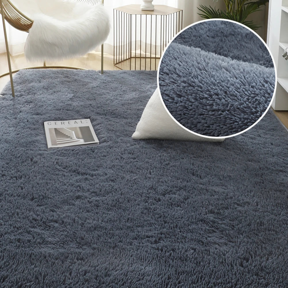 Navak Teppich, weicher, zotteliger Teppich, Wohnzimmer, flauschige Kinderteppiche, großer, beigefarbener Plüschteppich für Schlafzimmer, Kinderzimmer, moderne Wohnkultur