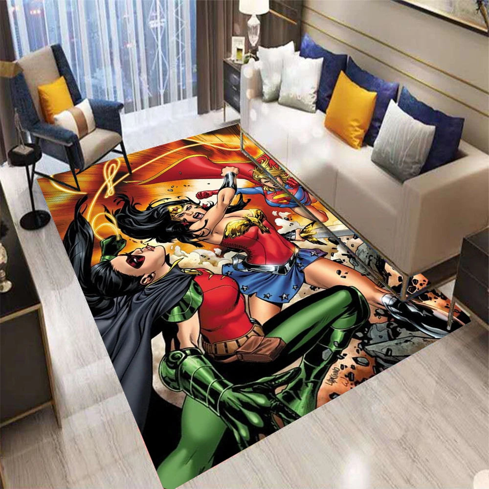 Navak Carpet Daily Picks Disney Superheld Marvel Avengers Cartoon Teppich Teppich für Schlafzimmer Wohnzimmer Home Sofa Dekoration Kinder Bodenmatte