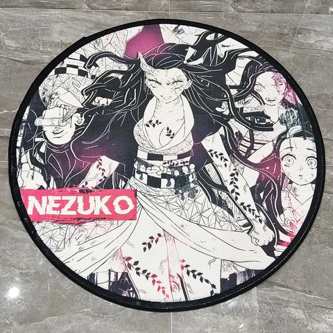 Navak-Teppich, Teppich, Anime-Dämonentöter, Nezuko Kokushibou, Tanjirou Kanroji, Kochou, Gokudera Makoto, kreativer bedruckter Teppich für die Inneneinrichtung