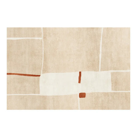 Navak-Teppich, japanische minimalistische Wohnzimmerdekoration, Plüschteppich, weiche Teppiche für Schlafzimmer, Lounge-Teppich, rutschfeste, flauschige Matte, großflächige Teppiche