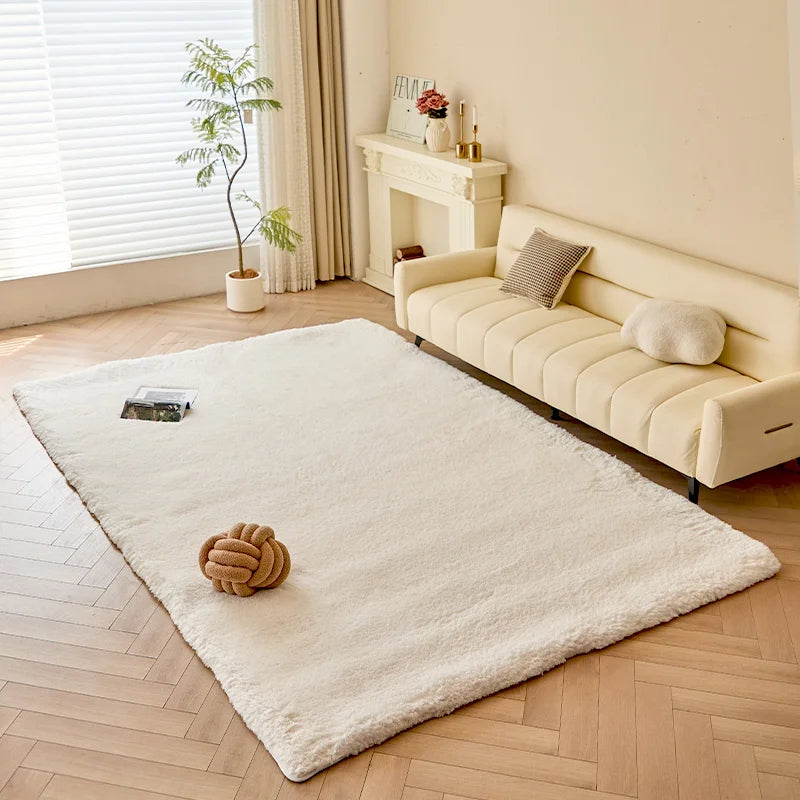 Navak Teppich Weicher Lammwollteppich Für Kinderzimmer Fußteppiche Flauschiger Plüsch Spiel Krabbelmatte Balkonkissen Heimdekoration Haustiermatten