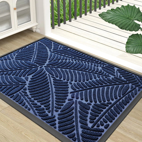 Navak Carpet Olanly Fußmatten Indoor Outdoor Schmutzfänger Rutschfeste Eingangsmatte Waschbare Matten Für Eingangsbereich Haustür Garten Fußmatten Teppiche