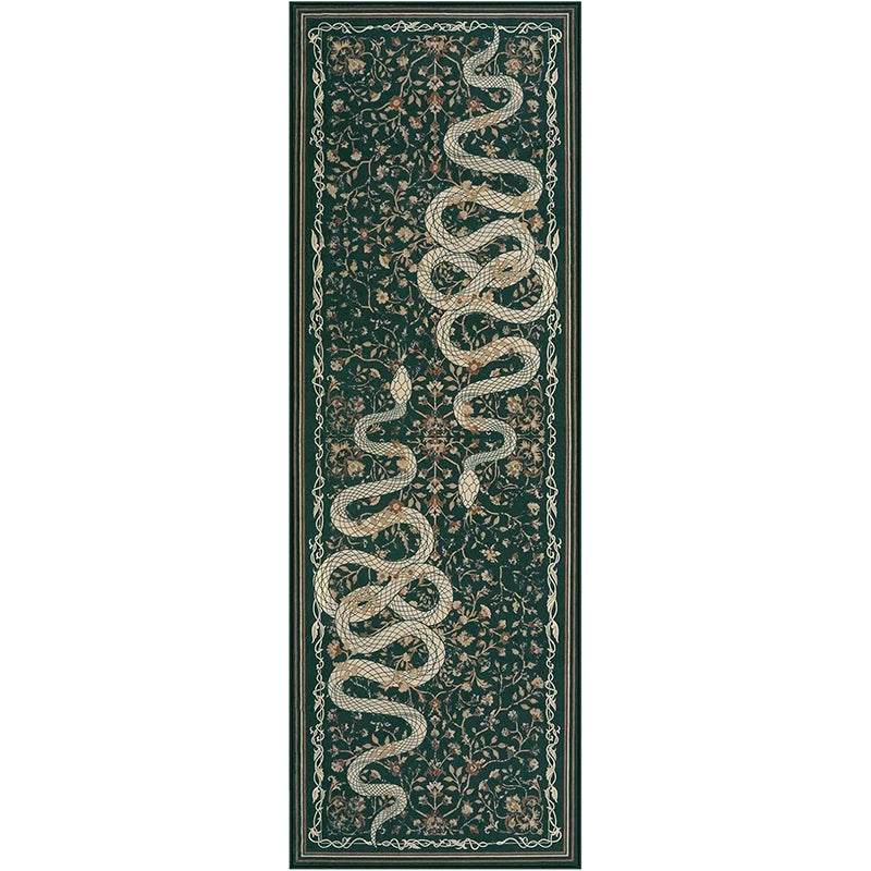 Navak Teppich Flur Teppich Läufer Teppich Schwarz Lange Teppiche Korridor Maschinenwaschbar Schlafzimmer Küche Bodenmatte Elegante Heimdekoration Teppiche