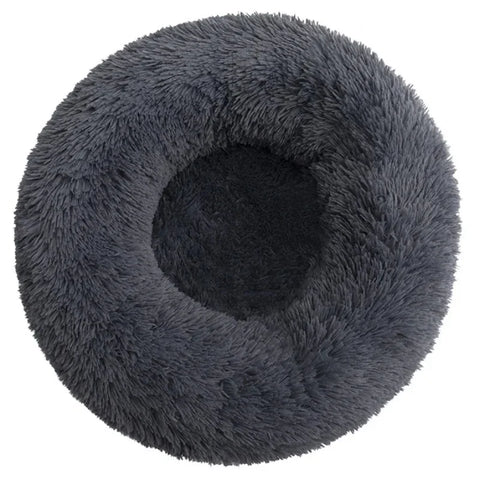Navak Carpet 40–90 cm, rundes Haustierbett für große Hunde, superweiches Katzenbett, langes Plüsch-Hundehaus für mittelgroße Hunde, warmes Winterschlafbett
