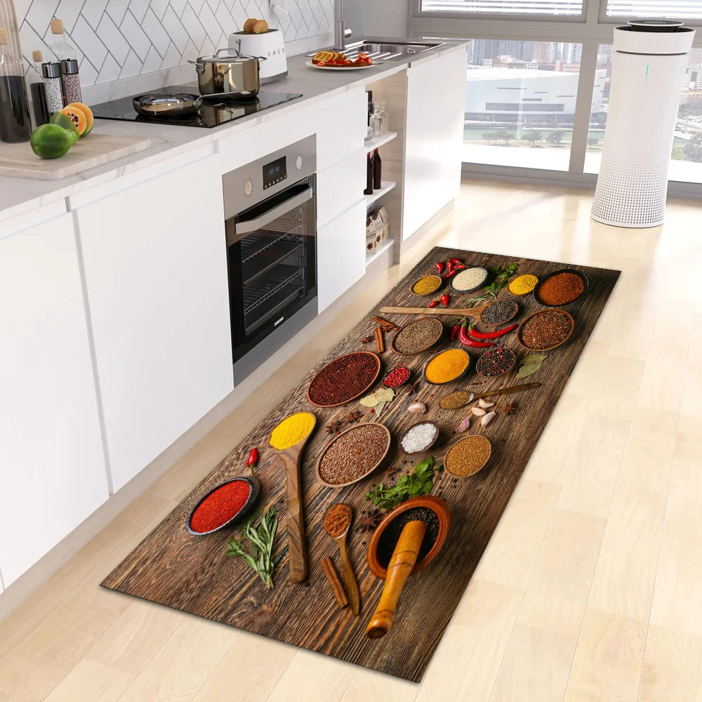 Navak Teppich, moderne Küchenmatte, Hauseingangs-Fußmatte, Flur, Schlafzimmer, Wohnzimmer, Dekoration, Bodenteppich, Balkon, Badezimmer, rutschfest, langer Teppich