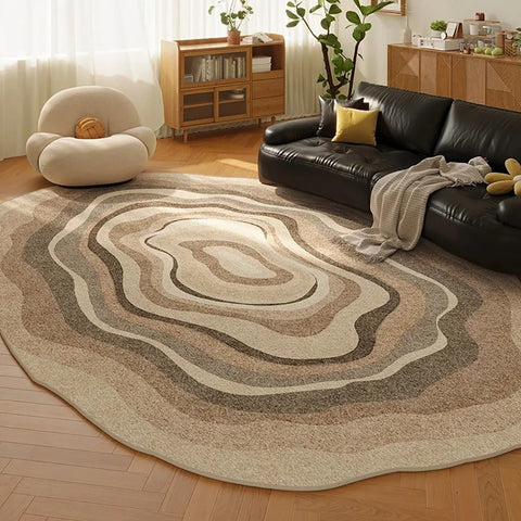 Navak Carpet Exclusive Picks Nordic Line Kunstwollteppich – skandinavischer minimalistischer Teppich für Sofa, Schlafzimmer und Nachttisch, langlebige rutschfeste Matte, Heimdekoration