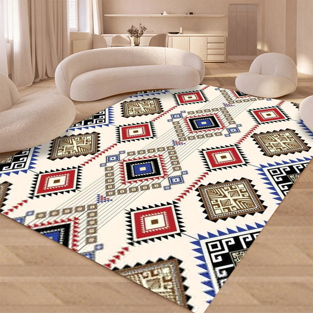 Navak Carpet Daily Picks Disney Wohnzimmerteppich im persischen Stil, Kunst-Teezimmerteppiche, weicher, waschbarer Balkonteppich, luxuriöse Retro-Nachttischteppiche, Tapis