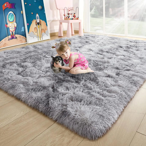 Navak Carpet Fluffy Rugs for Bedroom Fuzzy Area Rugs for Living Room Soft Kids Carpet Non Slip Rugs for Hardwood Floors Room Decor