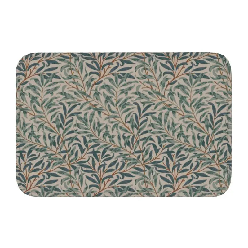 Navak Teppich Custom William Morris Compton Floral Jugendstil Muster Fußmatte Bad Tür Bodenmatte Textil Muster Toilette Teppich Teppich Footpad