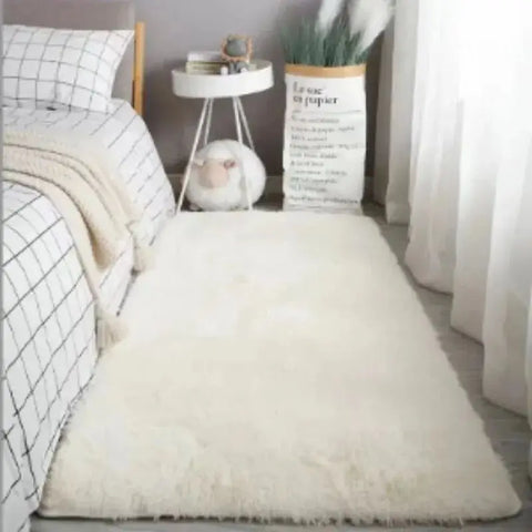 Navak Carpet Exclusive Picks Flauschiger Shaggy-Schlafzimmerbereich aus Seide und Wolle, rutschfeste Shaggy-Teppiche, maschinenwaschbar, weich, Shaggy-Teppiche, moderne, weiche Plüschteppiche