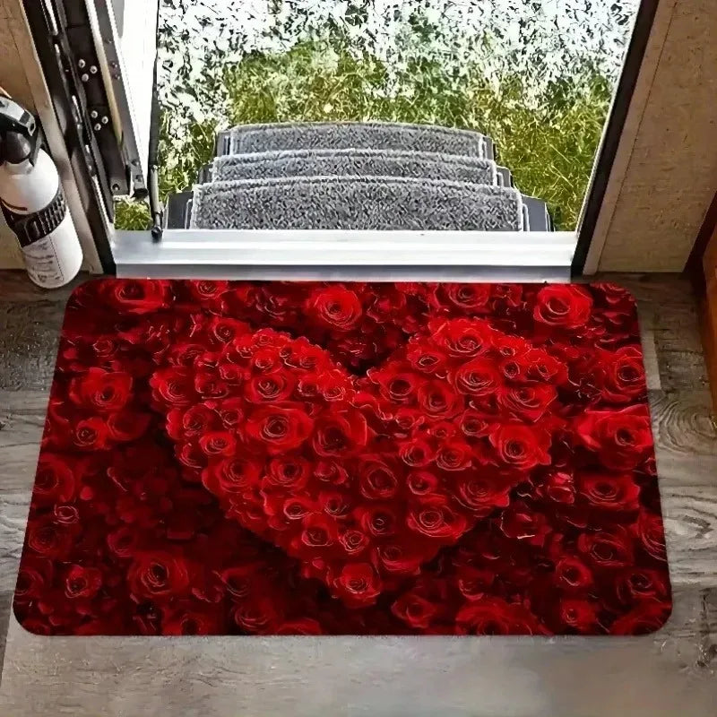 Navak Carpet 1 Stück Küchenteppich mit Zitronenmuster, rutschfeste Fußmatten, Pop-Art-Design, Wohnzimmerteppich, Badematte, Teppich für Zuhause, Waschbecken, Wäschedekor