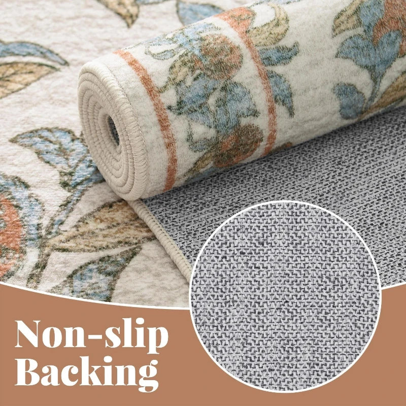 Navak Teppich, rosa, Vintage-Wohnzimmerteppich, nordischer Stil, leichter Luxus, Kunst, Schlafzimmerteppich, maschinenwaschbar, faltbar, rutschfest, Couchtischmatte 러그