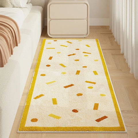 Navak Carpet Exklusiver Picksins Frischer Kaschmir-Imitat-Teppich, Isolierung, pflegeleicht, Schlafzimmer, Bettdecke, Garderobenteppich, Badezimmer-Fußmatte, Heimdekoration