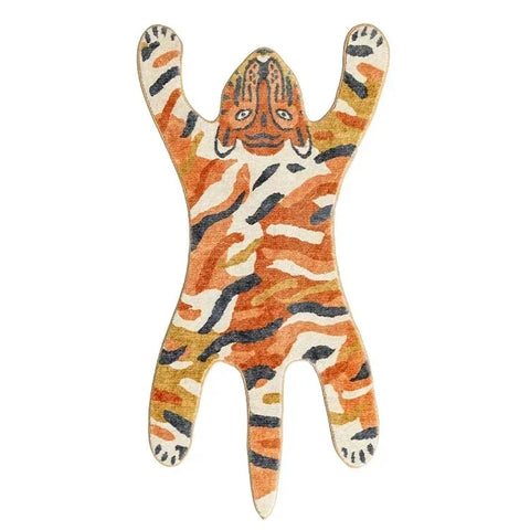 Navak Teppich Teppich für Wohnzimmer Tiger Leopard Print Plüsch Schlafzimmer Nacht Matten Hause Dekoration Cartoon Flauschigen Teppiche Ковер Tapis Tapete 러그