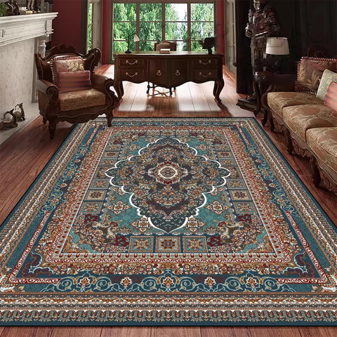 Navak-Teppich, klassischer Luxus-Teppich im persischen Stil, eleganter, waschbarer Teppich für Wohnzimmer, Schlafzimmer, anspruchsvolle Heimdekoration, Bodenmatte, Küchenmatte